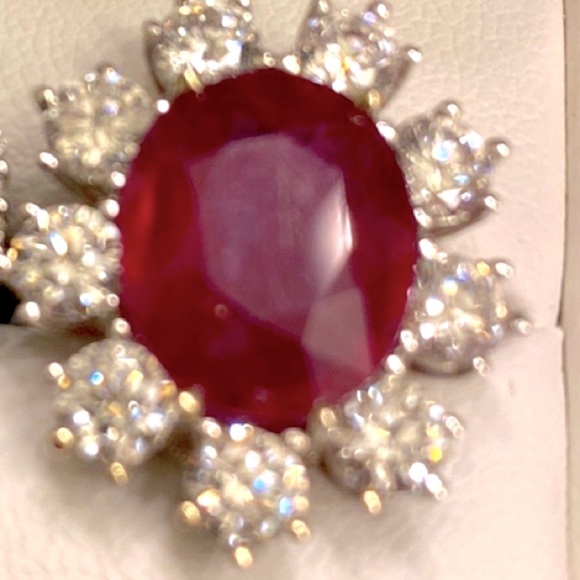 Ruby & Diamond ring🌺🌹❤️ - Picture 12 of 12